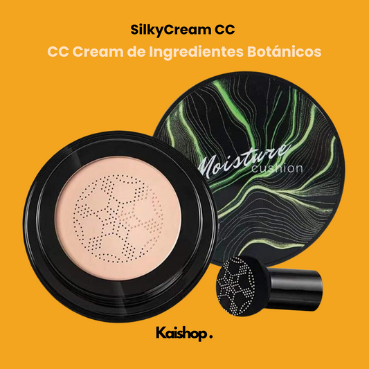 Base de maquillaje SilkyCream CC + Brocha de Regalo