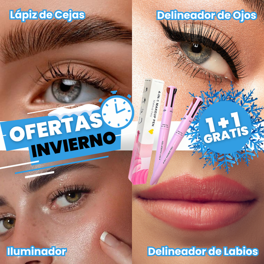 Lápiz de maquillaje multifunción 4 en 1 (1 + 1 GRATIS)