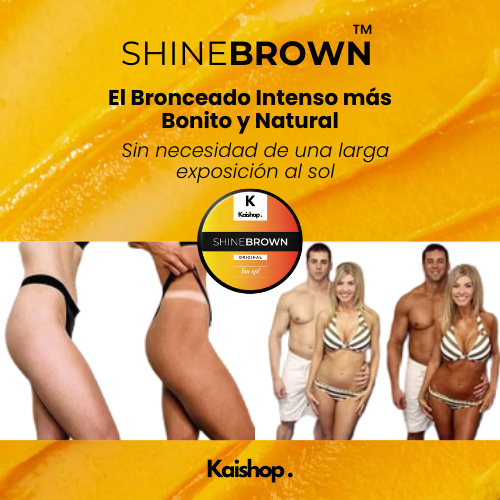 Crema de Bronceado Intensivo de Alta Calidad - SHINE BROWN™