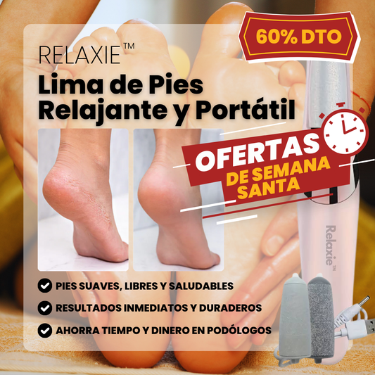 Lima de pies Relajante, Portátil y Eléctrica - Relaxie™