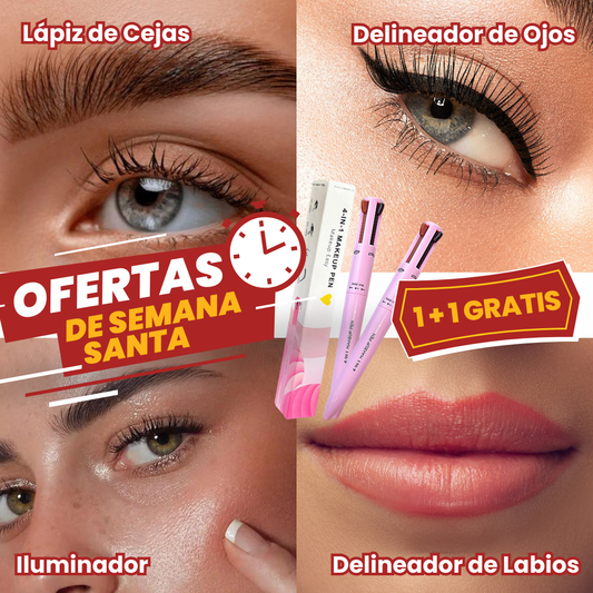 Lápiz de maquillaje multifunción 4 en 1 (1 + 1 GRATIS)