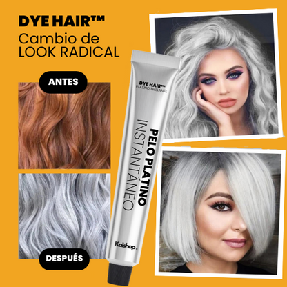 1 + 1 GRATIS | Tendencia🔥 Tinte Gris DyeHair™ | Alta Calidad sin Dañar el Cabello